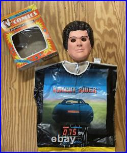 1982 KNIGHT RIDER David Hasselhoff HALLOWEEN COSTUME by Collegeville UNUSED