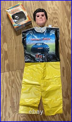 1982 KNIGHT RIDER David Hasselhoff HALLOWEEN COSTUME by Collegeville UNUSED