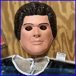 1982 KNIGHT RIDER David Hasselhoff HALLOWEEN COSTUME by Collegeville UNUSED