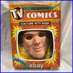 1982 KNIGHT RIDER David Hasselhoff HALLOWEEN COSTUME by Collegeville UNUSED