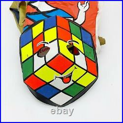 1982 Rubik's cube Vintage Halloween costume in box Super Star Costume with Mask