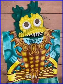 1983 Childs Halloween Costume Masters Of The Universe Mer-man As Is