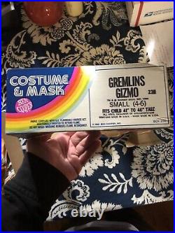 1984 GREMLINS Gizmo HALLOWEEN COSTUME & MASK BEN COOPER COMPLETE HIGH GRADE