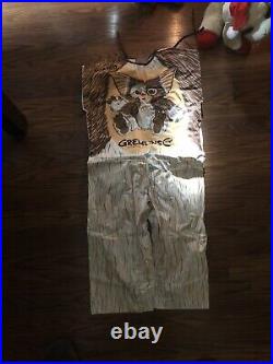 1984 GREMLINS Gizmo HALLOWEEN COSTUME & MASK BEN COOPER COMPLETE HIGH GRADE