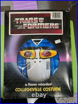1984 Transformers Optimus Prime Collegeville Halloween Costume IN BOX mint