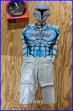 1986 BEN COOPER SILVERHAWKS Lt Quicksilver HALLOWEEN COSTUME Kenner UNUSED