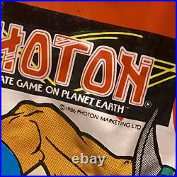 1986 Photon Warrior HALLOWEEN COSTUME COLLEGEVILLE UNUSED NEW Warriarr LJN
