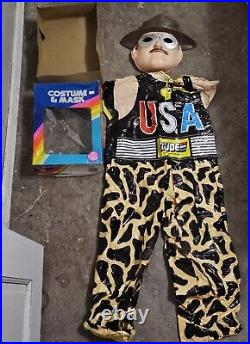 1986 sergeant slaughter halloween costume With Box
