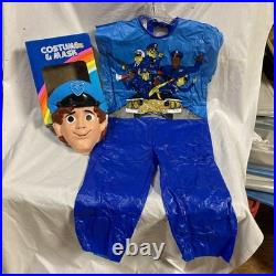 1988 POLICE ACADEMY Ben Cooper HALLOWEEN COSTUME Unused RARE Kenner Warner
