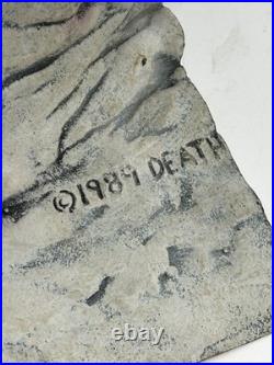 1989 Death Studios Dead Classic Zombie Halloween Mask Vintage Horror Haunt Scary