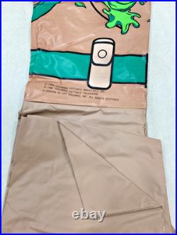 1989 Vintage Ghostbusters Egon Ben Cooper Halloween Costume Complete & Mask RARE