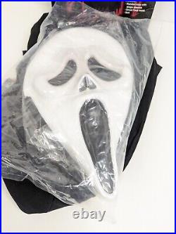 1997 Ghost Face Fun World Easter Unlimited Scream Costume No Gloves Sealed Mask