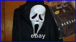 1997 SCREAM COSTUME, MASK, ROBE & BELT. EASTER UNLIMITED, FUN WORLD. With BAG