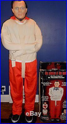 2008 Silence Of The Lambs Hannibal Lecter Animatronic Halloween Prop By Gemmy