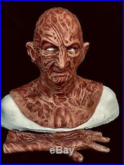 2 Pc. Combo Deal Freddy Inferno VS. Silicone Krueger Mask & Hand By WFX