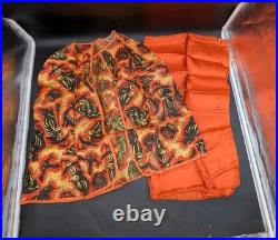 2 VTG 1950s Collegeville Costumes Witch Halloween Costumes 1 Box 884 Jr XL 16