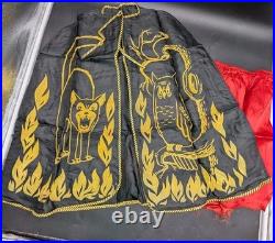 2 VTG 1950s Collegeville Costumes Witch Halloween Costumes 1 Box 884 Jr XL 16
