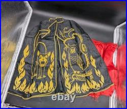 2 VTG 1950s Collegeville Costumes Witch Halloween Costumes 1 Box 884 Jr XL 16