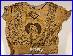 2x Scarce Vtg 1955 Ben Cooper Disney Lady and Tramp Costumes withGAUZE MASKS