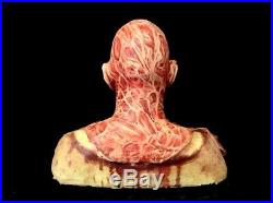 3 Pc Combo Deal! WFX Freddy Inferno Part 4 Silicone Krueger Mask, Hand, & Chest