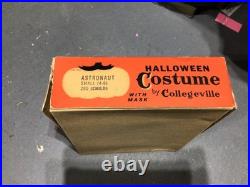 50s OR 60s COLLEGEVILLE ASTRONAUT SPACE HALLOWEEN COSTUME IN ORIGINAL BOX