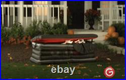 5.5' Gemmy Airblown Animated Inflatable Vampire from Rising Coffin ORIGINAL