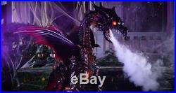 5.9 FT Animated DRAGON WITH FOG MACHINE Halloween Prop HAUNTED HOUSE