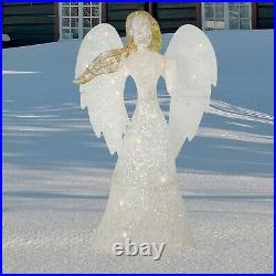 5 FT Led Lighted Holy Angel Outdoor Indoor Christmas Yard Decoration Display