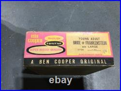 60s BRIDE OF FRANKENSTEIN BEN COOPER HALLOWEEN COSTUME IN ORIGINAL BOX