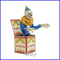6 Ft. Animated Led Jack-in-the-box Pennywise Halloween Clown