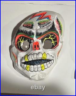 6 Vintage 1970's Halloween Mask HOBO Alice Pirate Skeleton Clear Face RARE Ben 6 Vintage 1970's Halloween Mask HOBO Alice Pirate Skeleton Clear Face RARE Ben