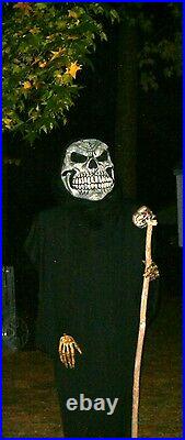 8' Tall Grim Reaper Costume withCreepy Hands & Voice Changer