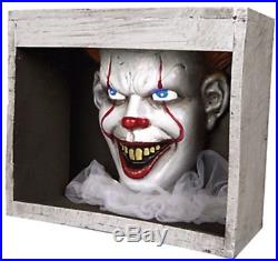 ANIMATED HAUNTED PENNYWISE CLOWN In SEWER IT HALLOWEEN PROP! New