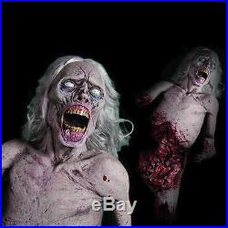ANIMATED ZOMBIE The Walking Dead Haunted House Halloween Decoration Prop