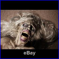 ANIMATED ZOMBIE The Walking Dead Haunted House Halloween Decoration Prop