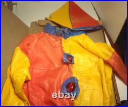 ART DECO 1920/30's HALLOWEEN MASQUERADE COSTUME CLOWN #2513 -ORIG. BOX 8-10