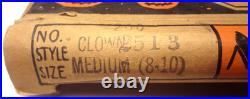 ART DECO 1920/30's HALLOWEEN MASQUERADE COSTUME CLOWN #2513 -ORIG. BOX 8-10