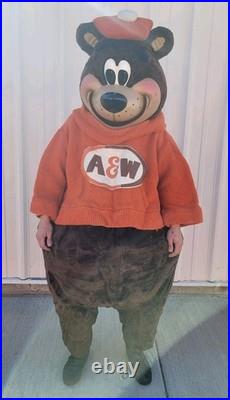 A&W Root Beer Bear Professional Walk Around Costume