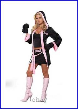 Adult Girl Boxer Costume (sh) Size Large