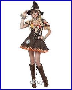 Adult Sassy Scarecrow Costume (sh) Adult Medium
