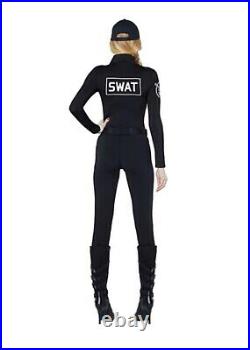 Adult Swat Catsuit Costume (sh) Size Large J17