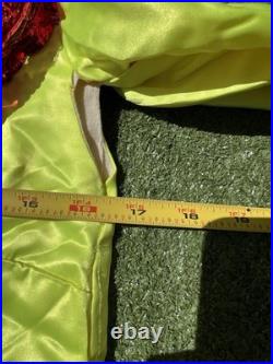 Andrade VTG 1960s Mardi Gras Costume Set Yellow Puff Top & Pants Krewe Rare