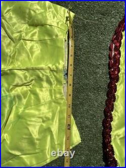 Andrade VTG 1960s Mardi Gras Costume Set Yellow Puff Top & Pants Krewe Rare