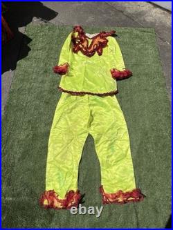 Andrade VTG 1960s Mardi Gras Costume Set Yellow Puff Top & Pants Krewe Rare