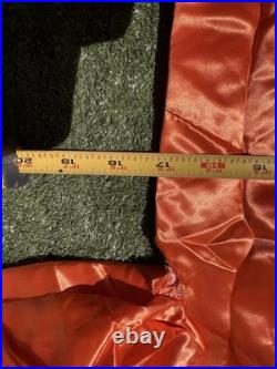 Andrade VTG 1960s Mardi Gras Costume set Orange Puff Top & Pants Krewe Rare