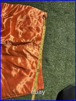 Andrade VTG 1960s Mardi Gras Costume set Orange Puff Top & Pants Krewe Rare