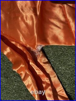 Andrade VTG 1960s Mardi Gras Costume set Orange Puff Top & Pants Krewe Rare