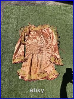 Andrade Vintage 1960s Mardi Gras Costume Top Orange Puff Krewe Rare