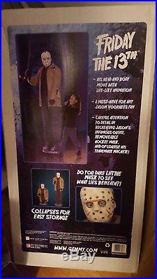 Animated Gemmy Sealed Jason Voorhees Friday The 13th Halloween Misb Full Size