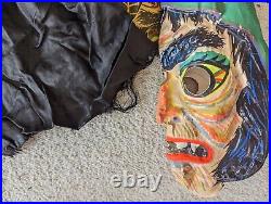 Antique Childrens Halloween Costume Witch with 2 Mask 4 Pices